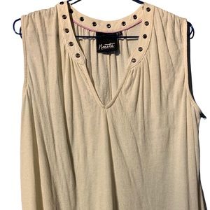 Nanette - Nanette Lepore Cream Tank Top
